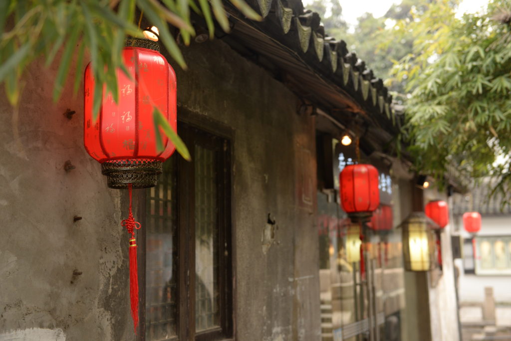 Lanterns on Pingjiang Road – Things to do in Suzhou